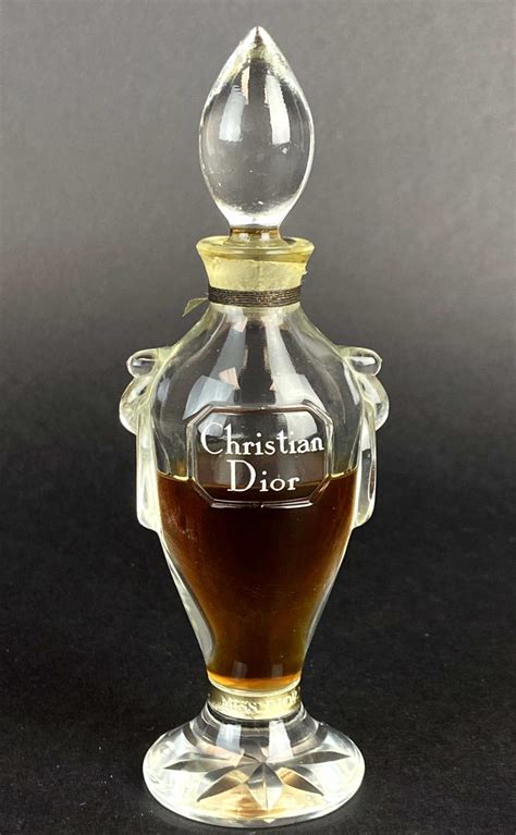 vintage christian Dior perfume bottles